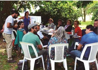 Imágen del conversatorio